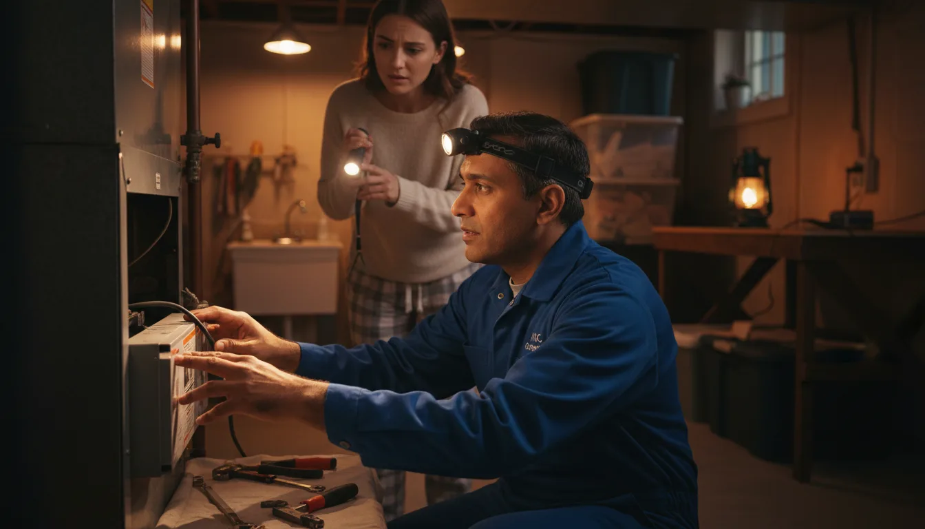 Emergency HVAC Repair in Cromwell, IN near me · HVAC